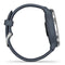 Garmin Venu 2 GPS Smart Watch Silver Bezel with Granite Blue Case Silicone Band