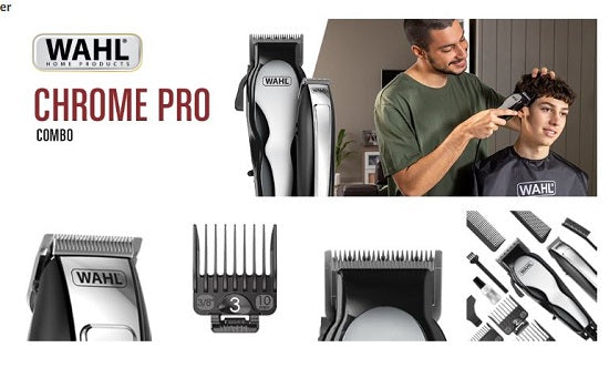 Wahl Chrome Pro Combo Kit 22pcs