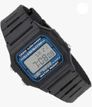 Casio F105W-1A Illuminator Black and Blue Digital Watch
