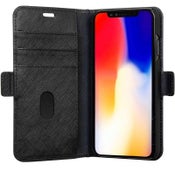 MODE. by Dbramante1928 Apple iPhone Xs Max Milano Night Black Wallet Case