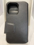 Mobling Apple iPhone 13 Pro 2 in 1 Black Wallet Case