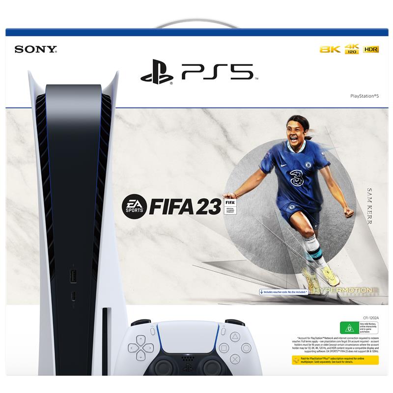 Sony PS5 FIFA 23 & FIFA 23 ULTIMATE TEAM Bundle 2020 825GB