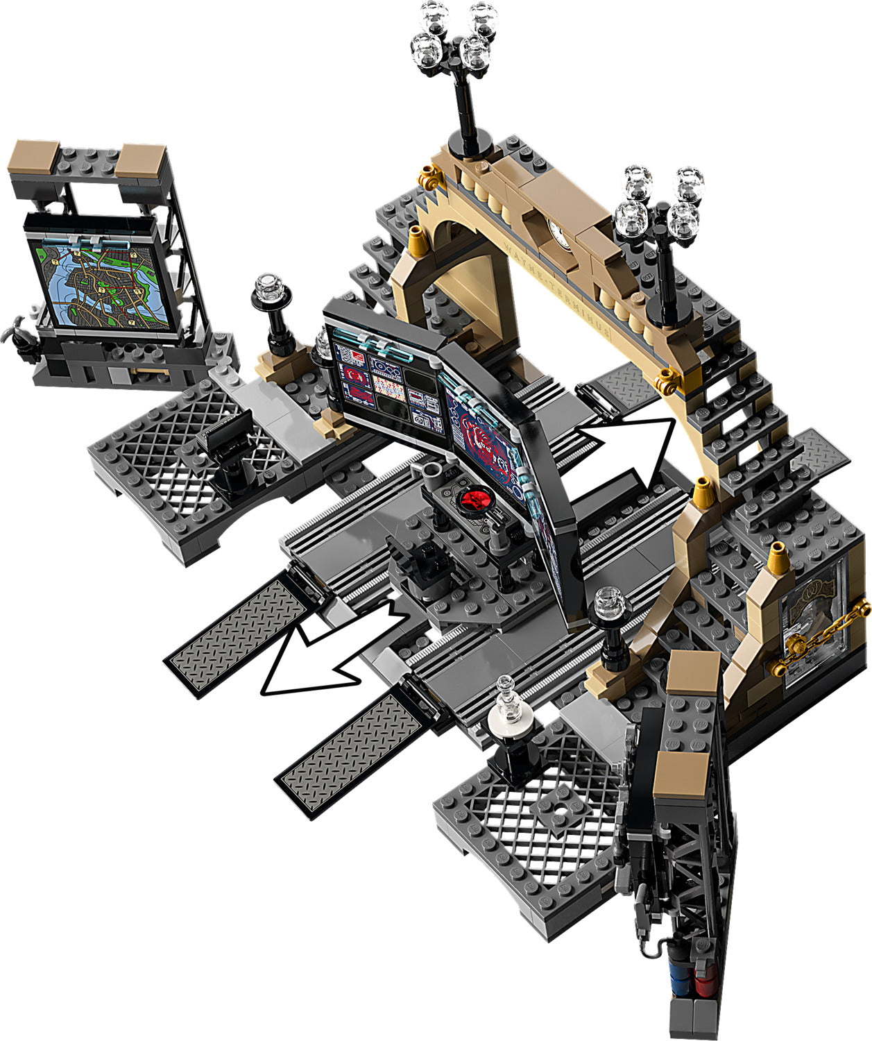 LEGO DC Comics Super Heroes 76183 Batcave The Riddler Face-off