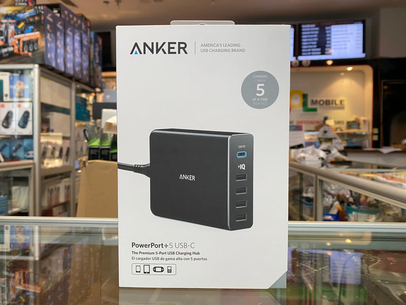 Anker Powerport+ 5 USB-C USB Port Charging Station