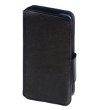 Mobling Apple iPhone 13 mini 2 in 1 Black Wallet Case + Free Screen Protector