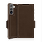 ITSKINS Samsung S21+ Hybrid Folio Leather Drop Protection Bookcase - Brown