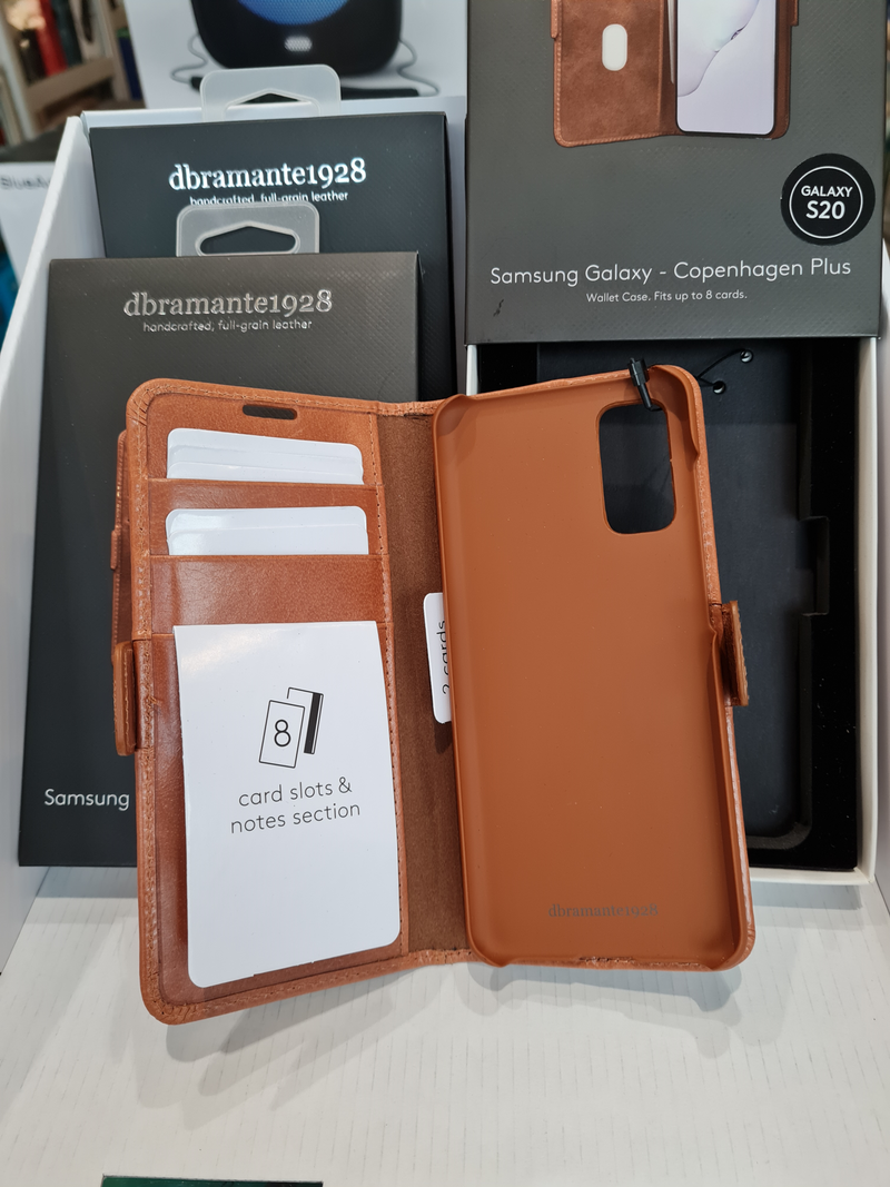 dbramante1928 Samsung Galaxy S20 Copenhagen Plus Tan Case + Free Screen Protector