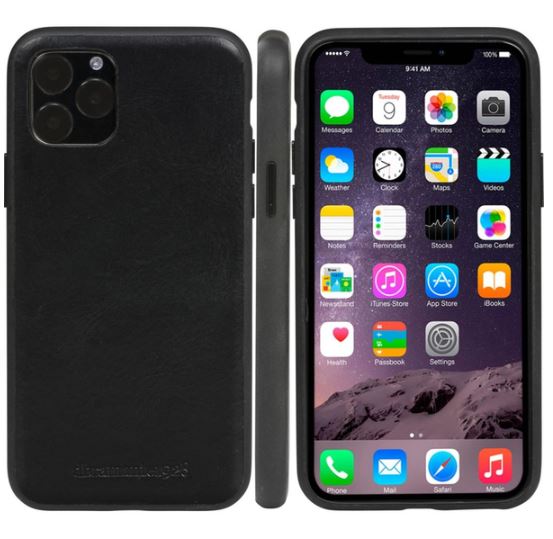 dbramante1928 Apple iPhone 11 Pro Max Herning Snap on Case Black + Free Screen Protector