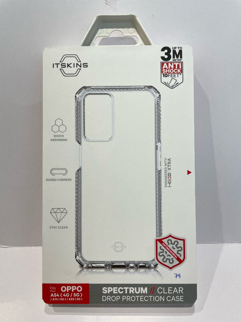 ITSKINS OPPO A54(4G/5G), A74(5G), A93(5G), A16s Spectrum Protection Clear Case
