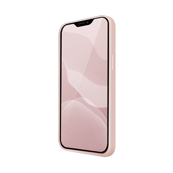 UNIQ Apple iPhone 12 Mini Lino Hue Silicone case Pink