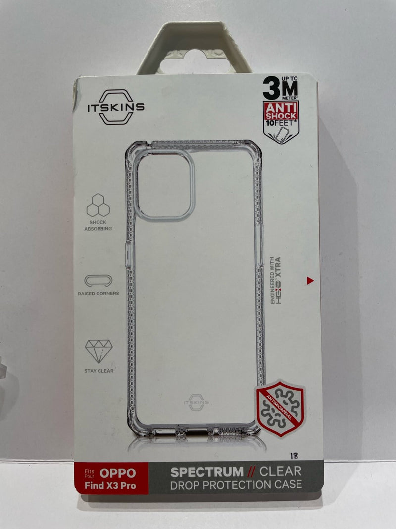 ITSKINS OPPO Find X3 Pro Spectrum Clear Drop Protective Case