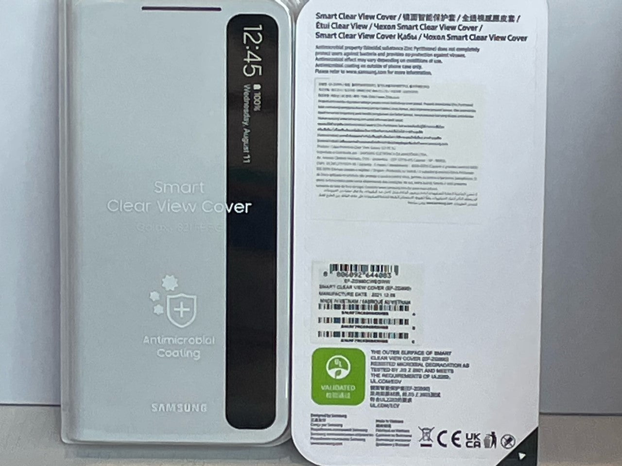 Samsung Galaxy S21 FE 5G Smart Clear View Cover White