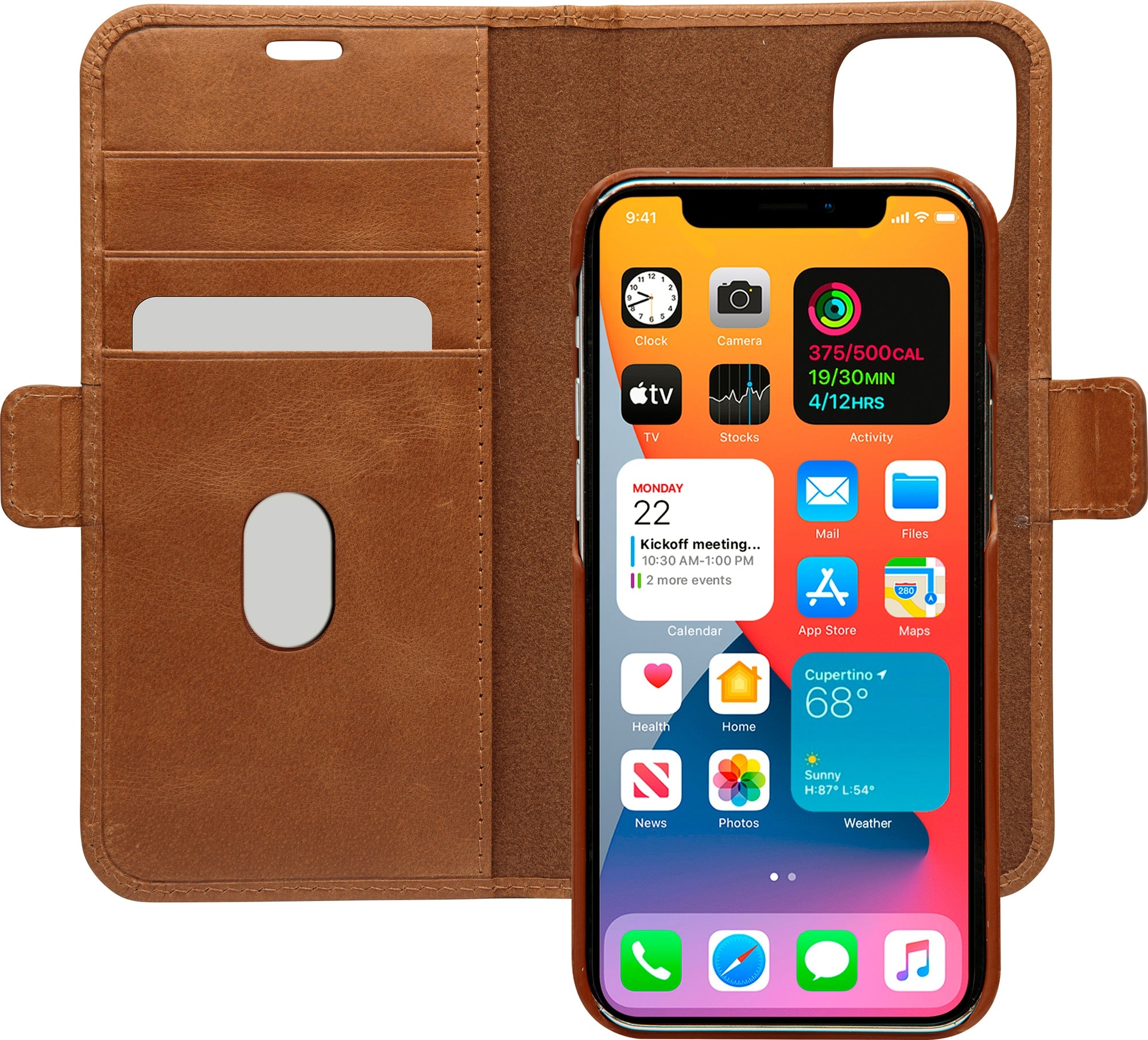 dbramante1928 Apple iPhone 12 Pro Max Lynge 2 in 1 Series Wallet + Magnetic Case