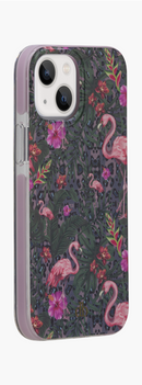 Dbramante1928 Apple iPhone 13 Mini Capri - Tropical Flamingo Case + Free Screen Protector