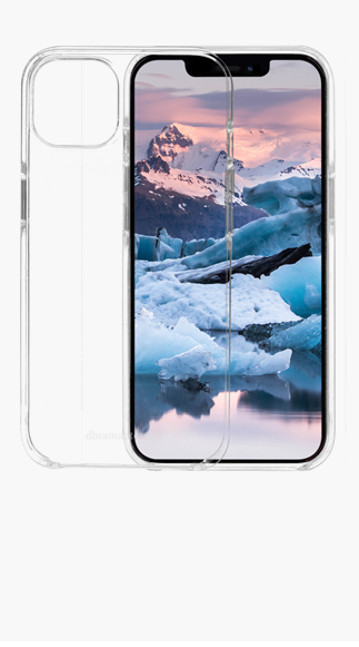 Dbramante1928 Apple iPhone 13 Mini Iceland Clear Case + Free Screen Protector
