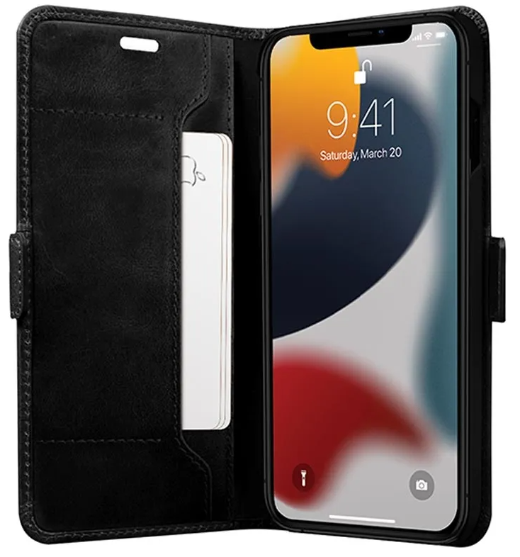 Dbramante1928 Apple iPhone 13 mini Copenhagen Slim Series Wallet Case  + Free Screen Protector