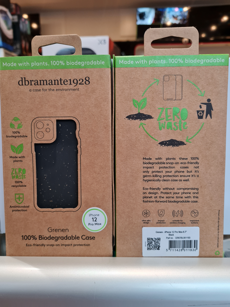 dbramante1928 Apple iPhone 12 Pro Max Grenen Series 100% Biodegradable Case