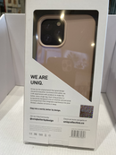 UNIQ Apple iPhone 12 Pro Max (6.7") Lino Hue Silicone Pink Case