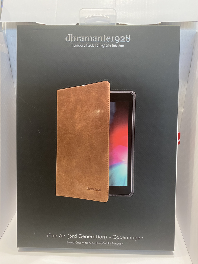 dbramante1928 Apple iPad Pro 10.5"+ Air 3rd Copenhagen Leather Folio Cover Tan