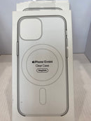 Apple iPhone 13 Mini Clear Case with MagSafe Genuine + Free Screen Protector