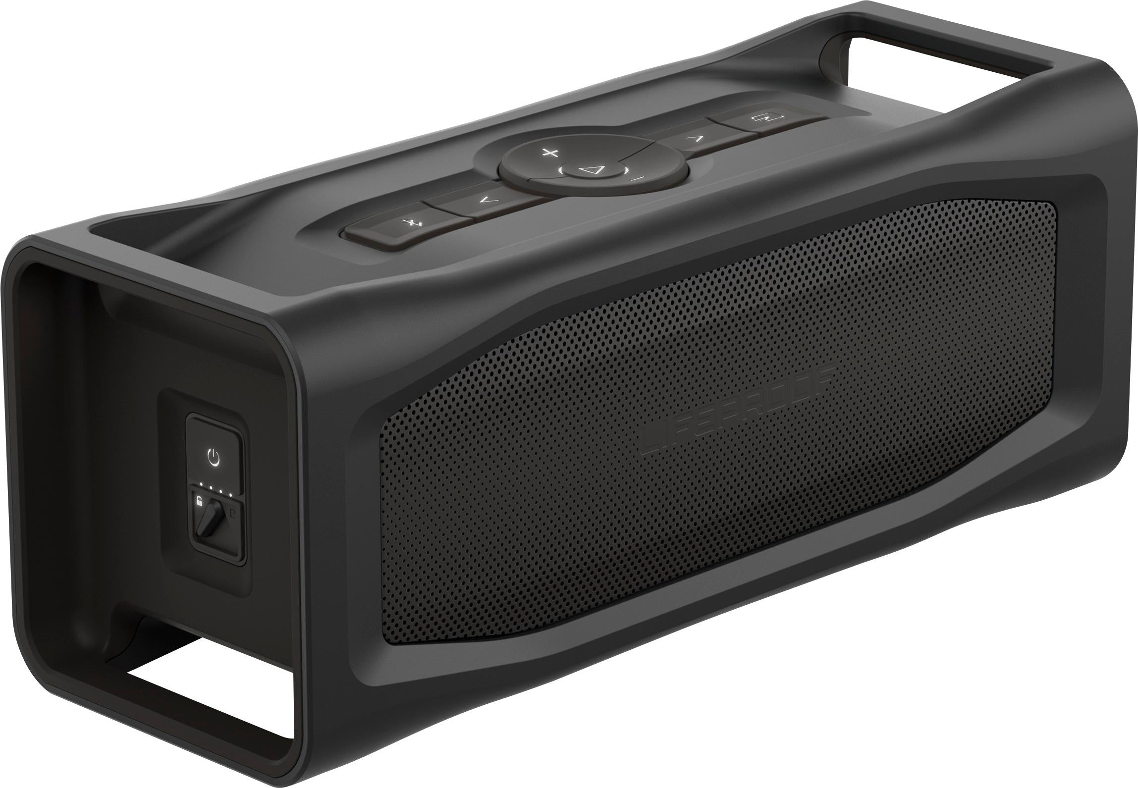 LifeProof AQUAPHONICS AQ11 Portable Bluetooth Speaker Obsidian Sand