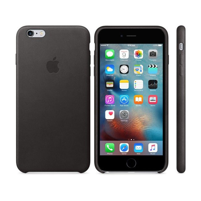 Apple Leather Case for iPhone 6 Plus/6s Plus + Free Screen Protector