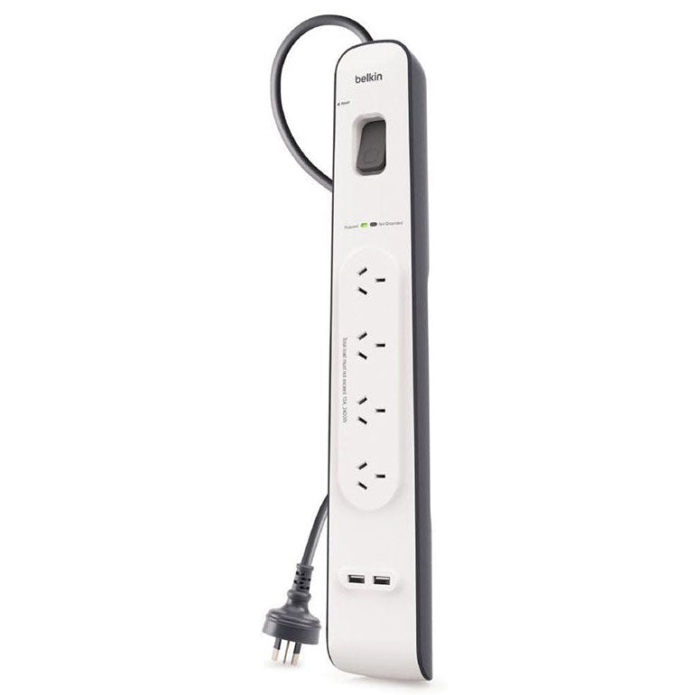 Belkin 4 Outlet Surge Protector with 2 USB Charging Port
