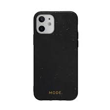 dbramante1928 Apple iPhone 12 Mini Night Black Barcelona 100% Biodegradable Case