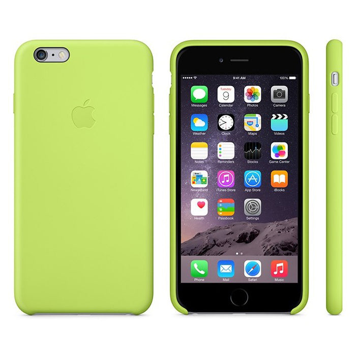 Apple Silicone Case for iPhone 6 Plus/6s Plus + Free Screen Protector