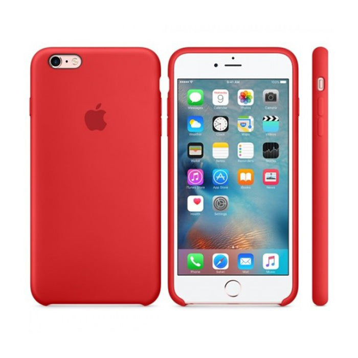 Apple Silicone Case for iPhone 6 Plus/6s Plus + Free Screen Protector