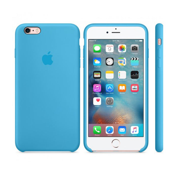 Apple Silicone Case for iPhone 6 Plus/6s Plus + Free Screen Protector