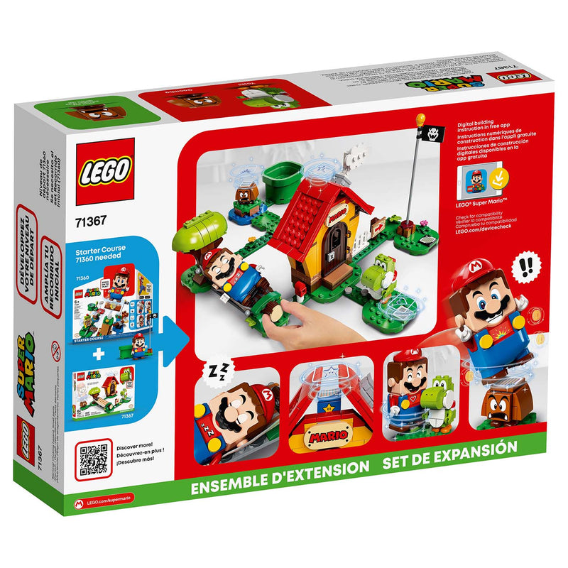 LEGO Super Mario 71367 Mario’s House & Yoshi Expansion Set (Mario is Not Included)