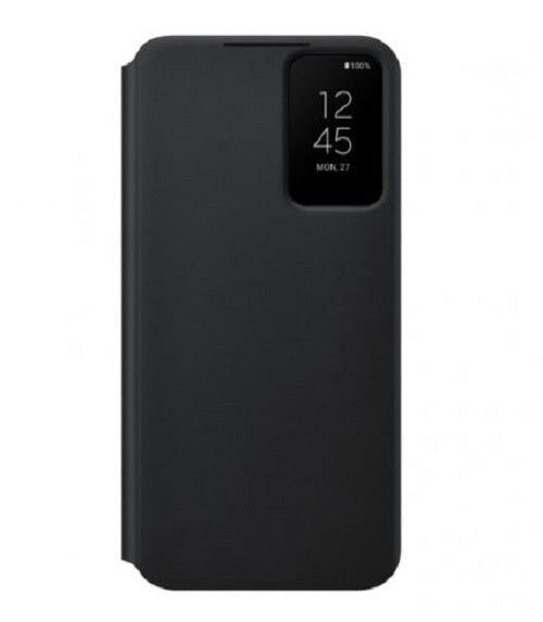 Samsung S22+ (Plus) Smart Clear View Cover Black GENUINE